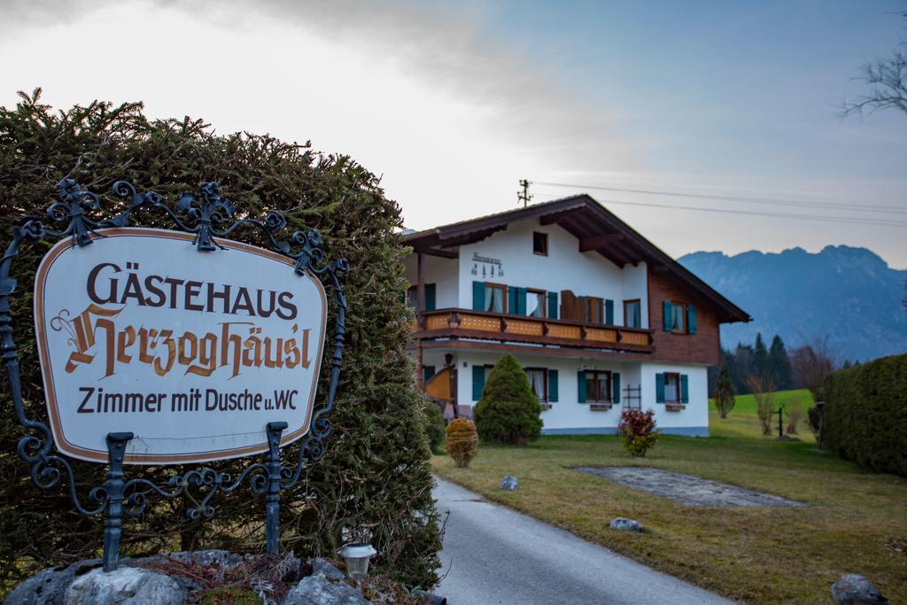 Pension Herzoghaeusel Bischofswiesen Exterior foto
